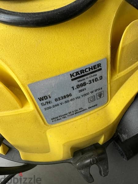 Karcher vaccuum 2