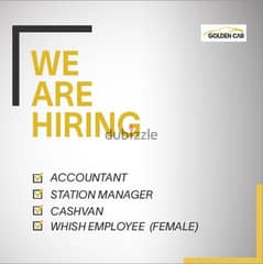 we are hiring a female for wishe money desk full-time job in jdeide