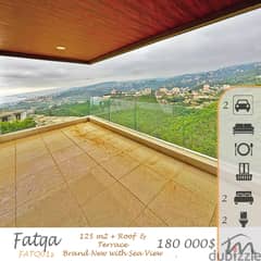 Fatqa | Brand New 125m² + 125m² Roof | Huge Balcony | Terrace | View