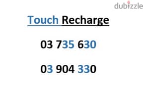 touch numbers