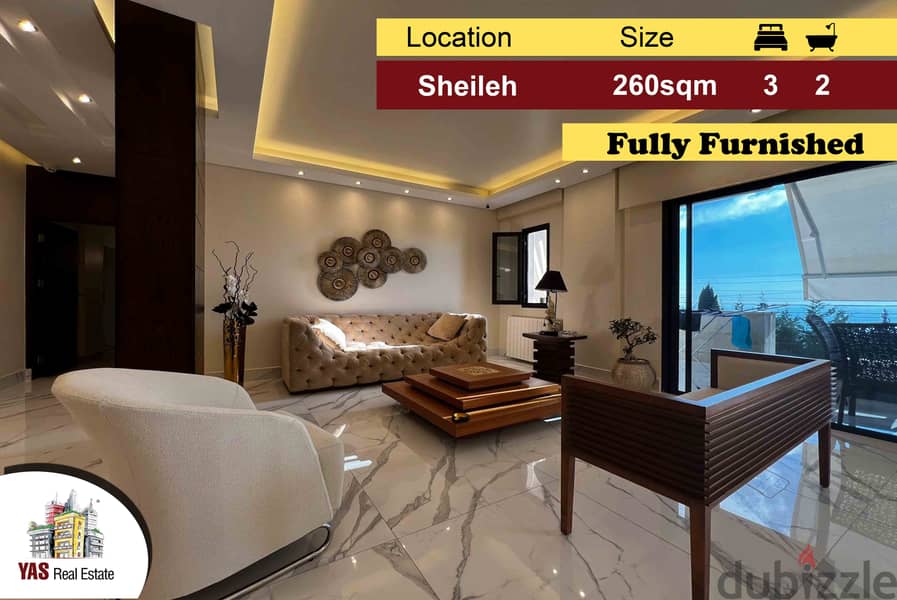 Sheileh 260m2 | 15m2 terrace | Furnished | Panoramic view | KS TO | 0