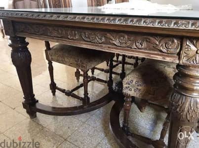 Antique Dining Room Louis XIV