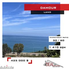 Land for sale in Damour 1410 sqm ref#jj26088