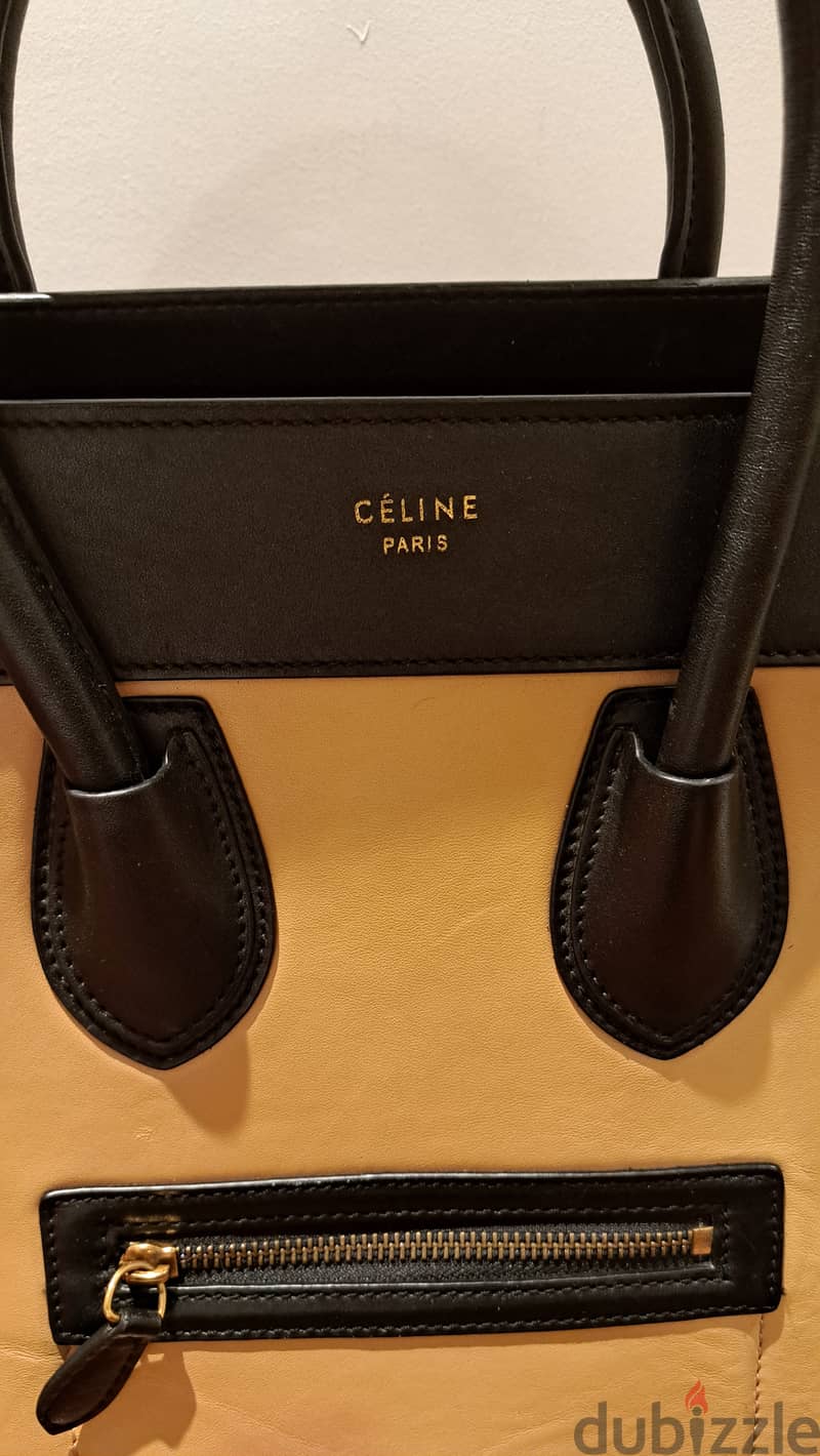 Celine - baby grained calfskin Bag (Pre Owned Handbag) (HB0001) 8