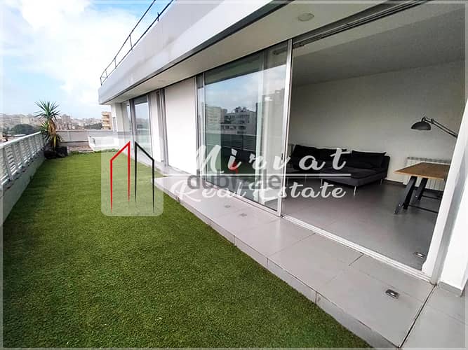 Apartment For Sale Badaro 255,000$|Large Terrace 0