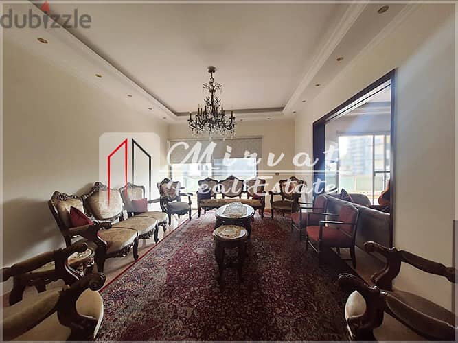 Electricity 24/7| 3 Bedrooms Apartment For Sale Badaro 475,000$ 3
