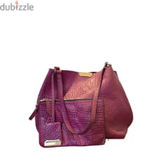 Burberry - Leather Medium Dewsbury Tote Bag(HB0013)
