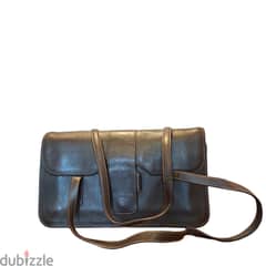 Salvadore Ferragami - Brown Vara Leather Shoulder Bag (HB0015)