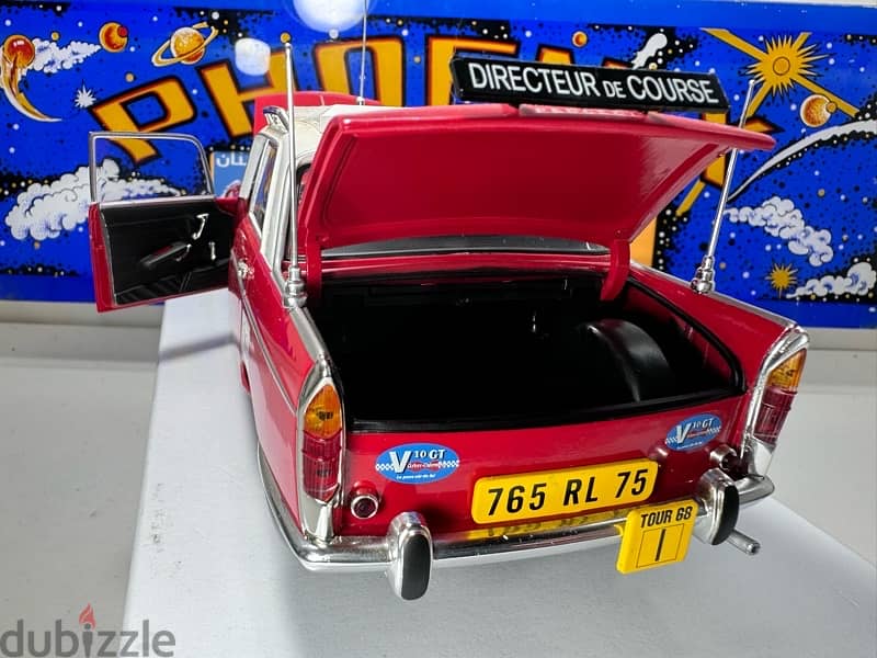 1/18 diecast Peugeot 404 Directeur De Course Tour De France By Norev 7