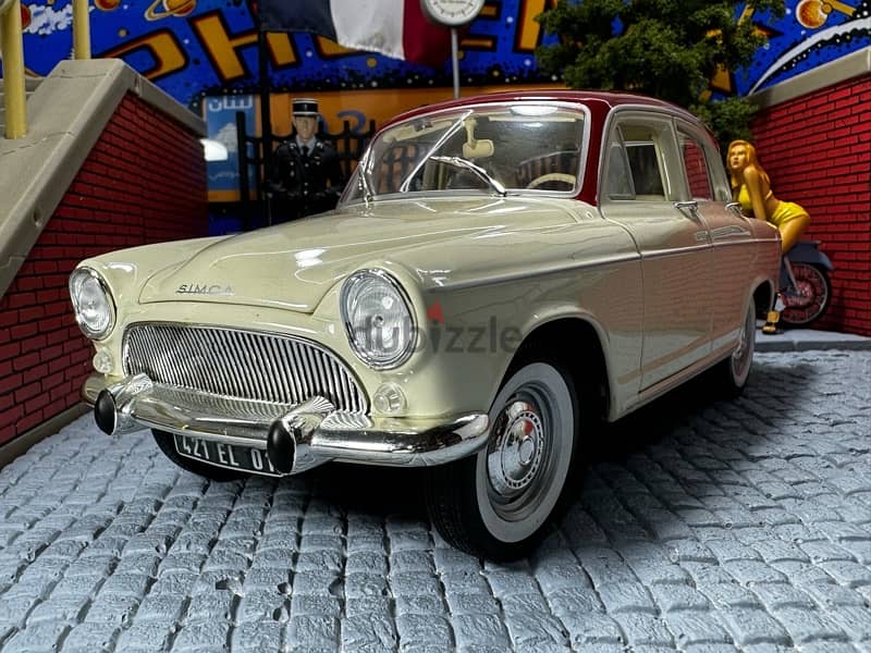 1/18 diecast Simca Aronde P60 1st Edition by Norev 0