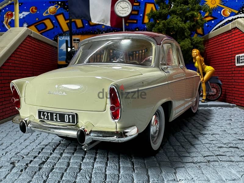 1/18 diecast Simca Aronde P60 1st Edition by Norev 3