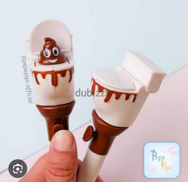 hilarious poo toilet pen 0