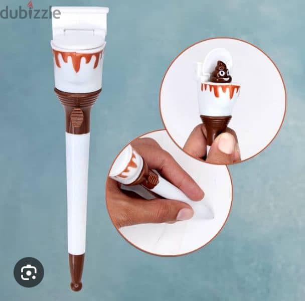 hilarious poo toilet pen 2