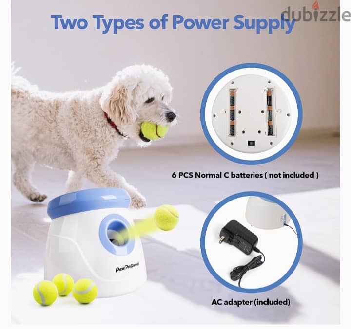 PETPRIME automatic ball launcher mimi hyper Fetch/3$ delivery 10