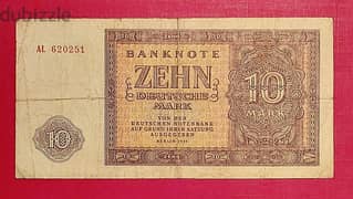 East Germany DDR 1955 10 Mark. P-18