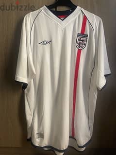 England home kit 2001/02(authentic)