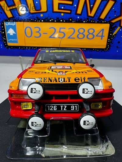 1/18 diecast Renault 5 Turbo 1980 Tour De France NEW by UH