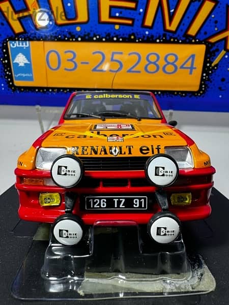 1/18 diecast Renault 5 Turbo 1980 Tour De France NEW by UH 0