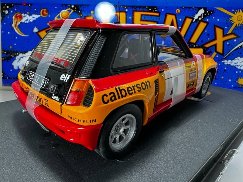 1/18 diecast Renault 5 Turbo 1980 Tour De France NEW by UH 6