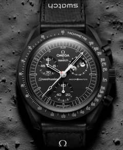 Swatch x Omega Mission to the Moon - Moonphase Black -
