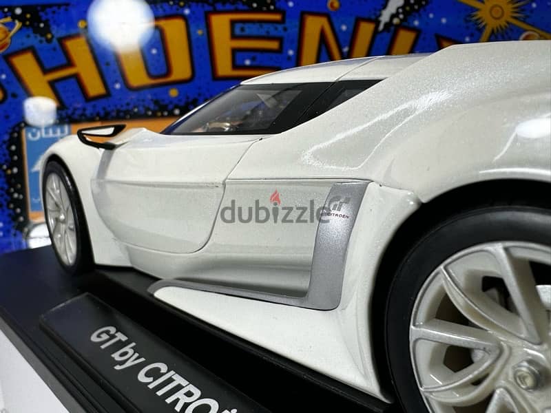 50% SOLDES 1/18 diecast Citroën GT WHITE By NOREV 5