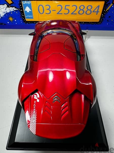 50% SOLDES 1/18 diecast Citroën GT RED By NOREV NEW 3