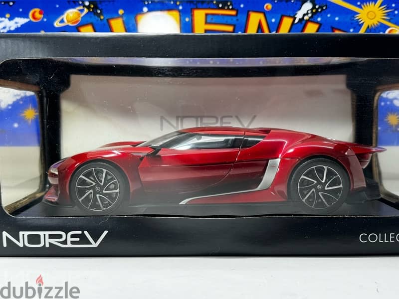 50% SOLDES 1/18 diecast Citroën GT RED By NOREV NEW 7