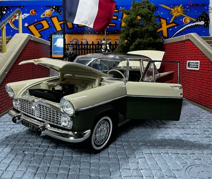 1/18 diecast Simca Shambord Two Tone RARE 1st Edition by Norev 2