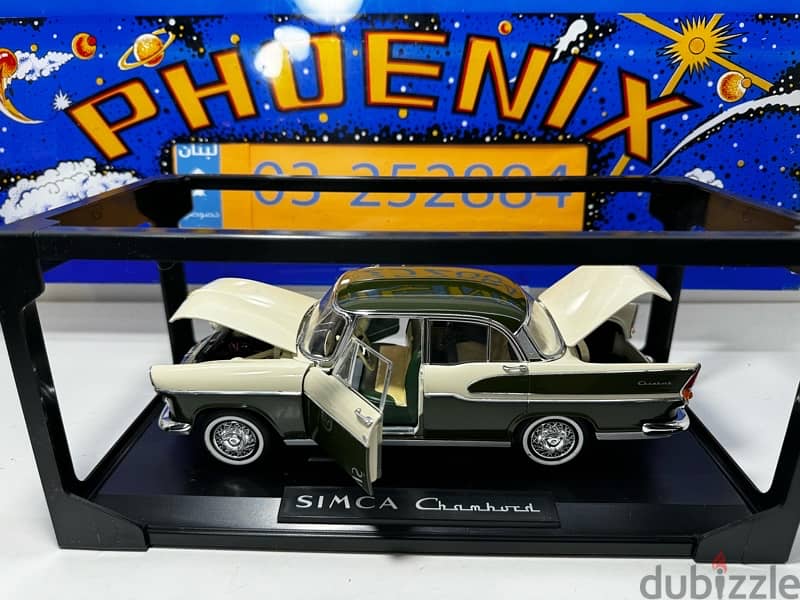 1/18 diecast Simca Shambord Two Tone RARE 1st Edition by Norev 3