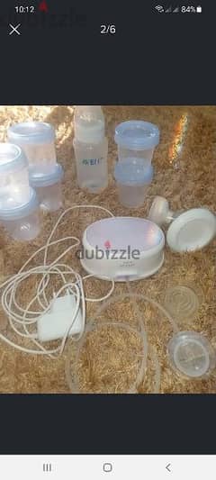 avent pump. cups. bottle. bag