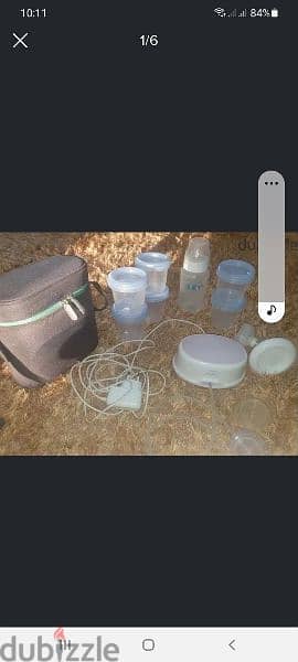 avent pump. cups. bottle. bag 6