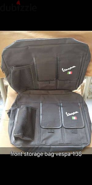 Vespa front storage bag 1