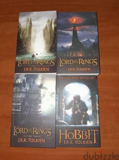 Lord Of The Rings and The Hobbit books