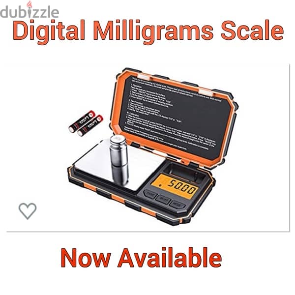 digital miligrams scale 0