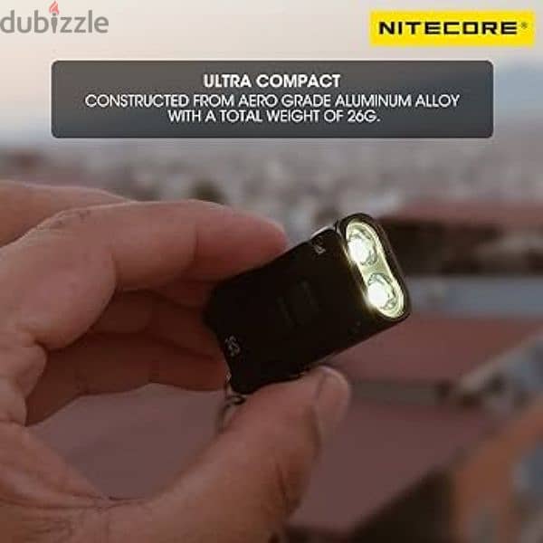 Nitecore TIP SE 700 Lumen USB-C Rechargeable Keychain Flashlight 1