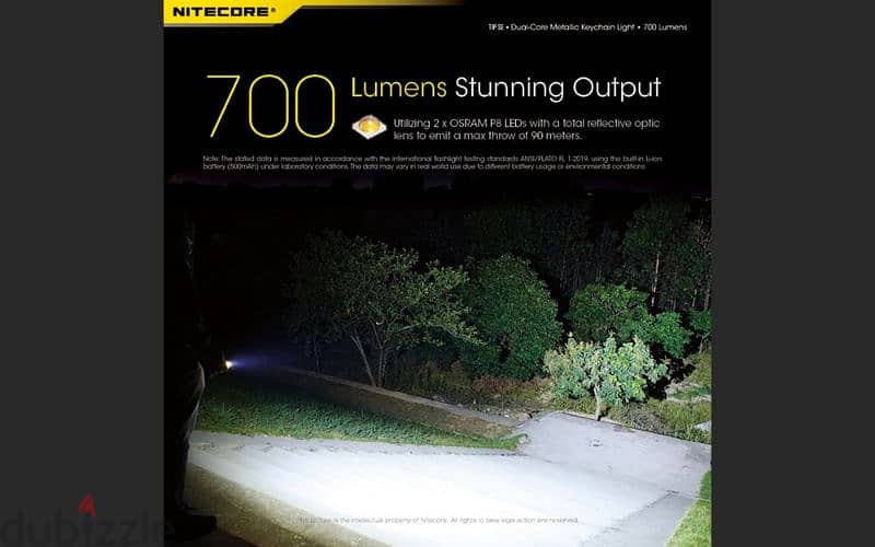 Nitecore TIP SE 700 Lumen USB-C Rechargeable Keychain Flashlight 6