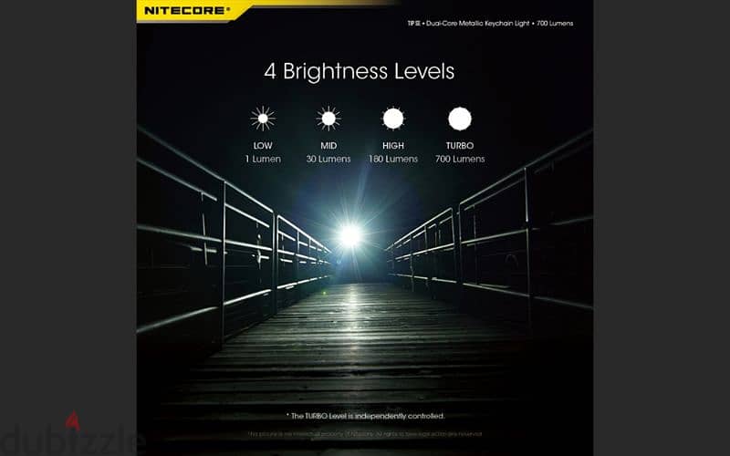 Nitecore TIP SE 700 Lumen USB-C Rechargeable Keychain Flashlight 7