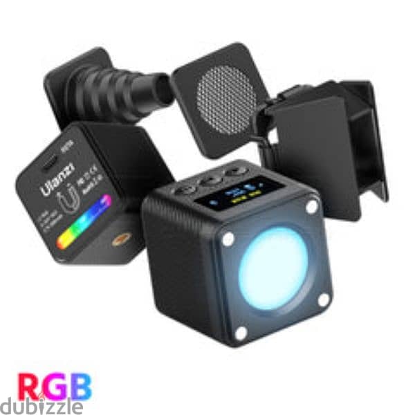 Ulanzi L2 COB RGB LED Video Light, 360° Full Color Portable Led Light 14