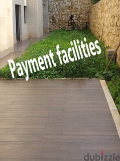 Mtayleb apartment  72 sqm garden payment facilities Ref#5921