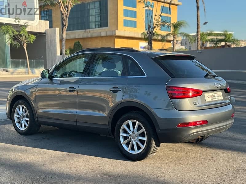 Audi Q3 2015 (Lebanese Company) Quattro panoramic 1 owner ميرنا شالوحي 8