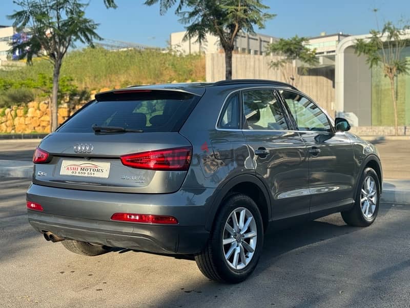 Audi Q3 2015 (Lebanese Company) Quattro panoramic 1 owner ميرنا شالوحي 6