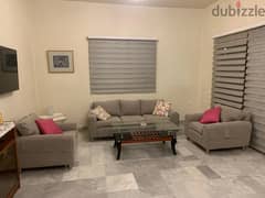 L15384 - Spacious Furnished Apartment for Rent in Kfarhbeib
