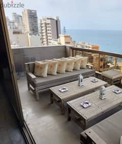 200m apartment sale 3bedroom +Parking Ain Mraise Beirut