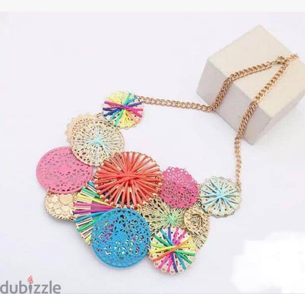 fashionable summer necklace 0