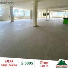 2500$!! Office for rent located in Zalka Highway