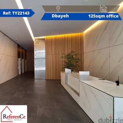 Very prime location office in Dbaye مكتب بموقع مميز جدا في ضبية