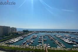 Waterfront City Dbayeh/ Apartment for Rent +Terrace & Full Marina View