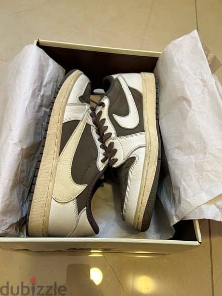 Jordan 1 low travis reverse mocha size 45 3