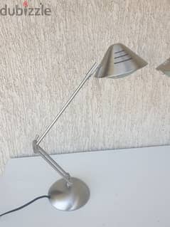 mid century 2 halogen table,vintage,chrome,in excellent condition