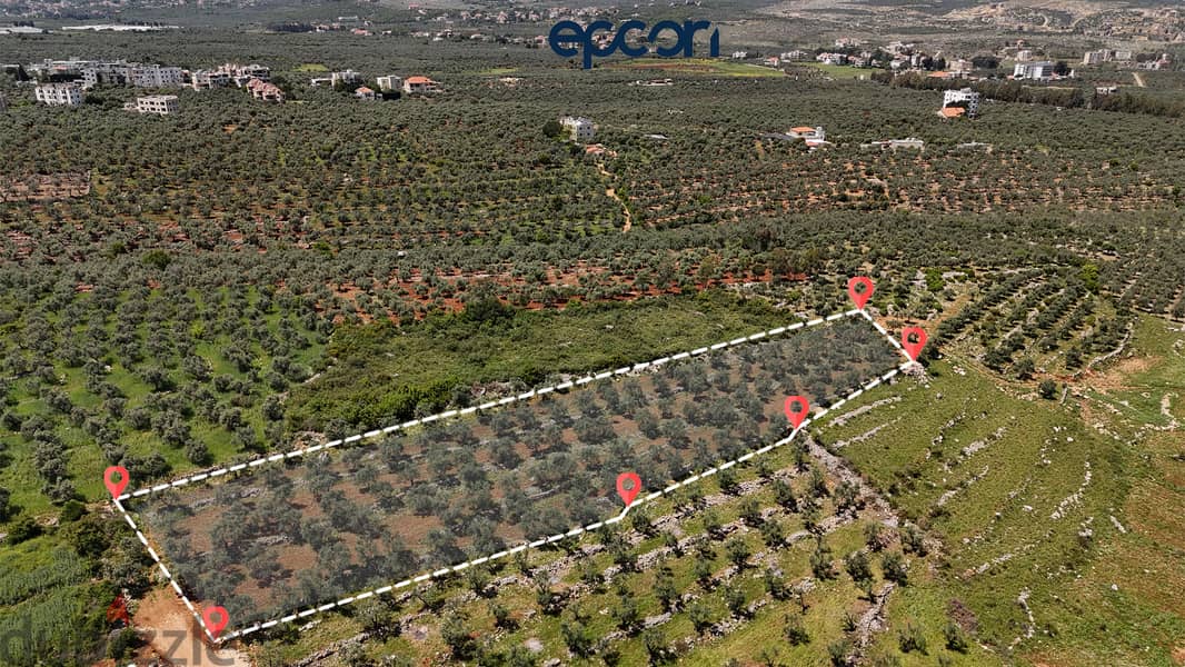 LAND FOR SALE IN BSARMA - أرض للبيع في بصرما 1